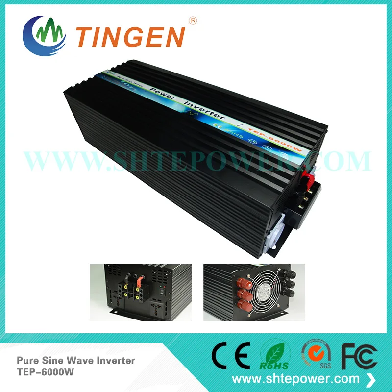 6KW/ 6000W Pure Sine Wave Power Inverter 48v to 110v solar invertor