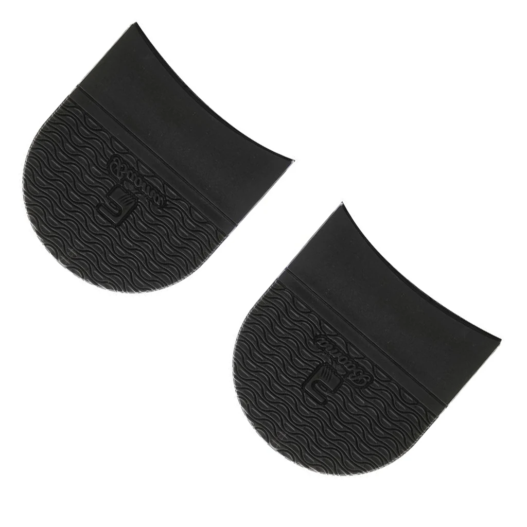 Rubber Shoes Heel Anti Slip Shoe Repair Replacement Supplies Black Thickness Unisex Foot Pads Insole Heel  One Size 6.5mm