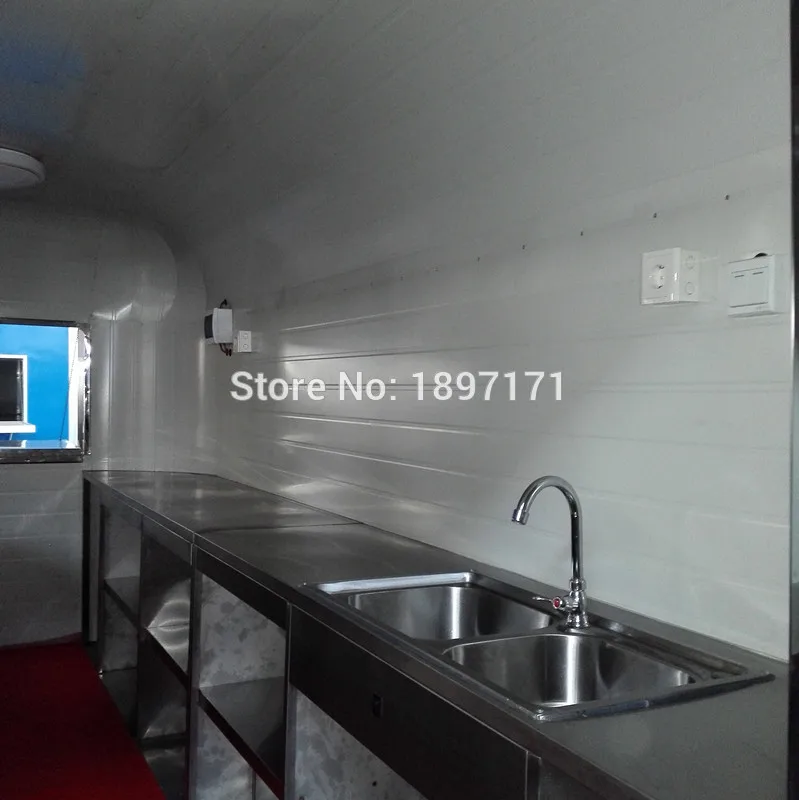 Mobile Hot Dog Vending Trailer Cart Professional Hot Dog frying Food Trailer Truck Manufactures