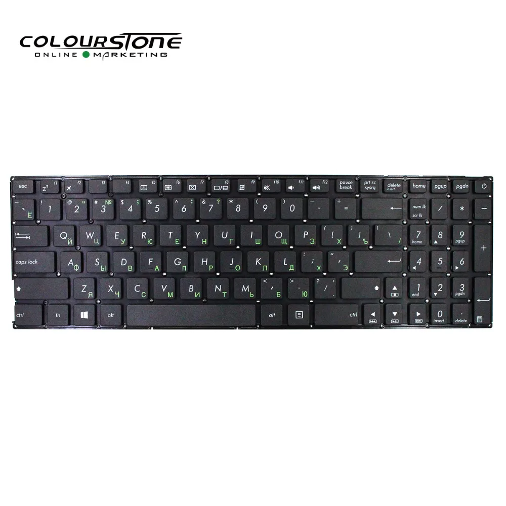 X540 RU لوحة المفاتيح لابتوب ASUS X540 X540L X540LA X544 X540LJ X540S X540SA X540SC R540 R540L روسيا دفتر أسود لوحة المفاتيح