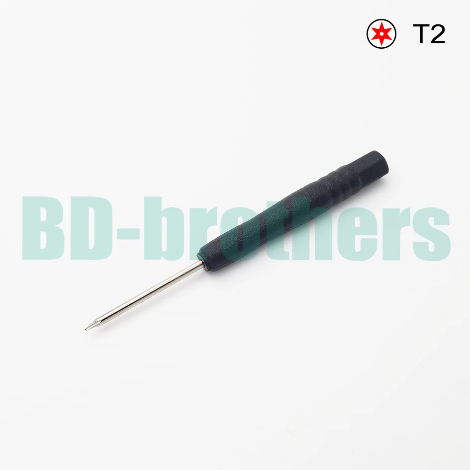 

T2 Screwdriver Black 83mm Hex Torx Screw Drivers Open Tool for Hard Disk Circuit Board Phone Opening Repair 2000pcs/lot