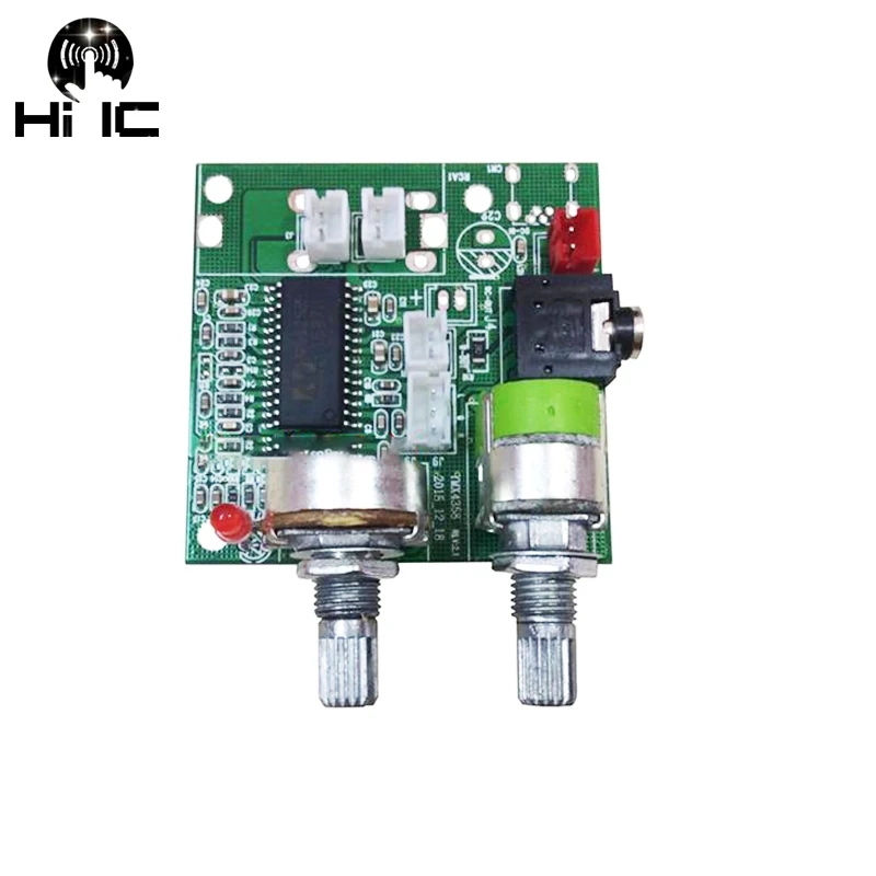 Placa amplificadora de Audio Digital, Amplificador de Subwoofer de 20W, 2,1 canales, Sonido Envolvente 3D, Clase D, DC 5V