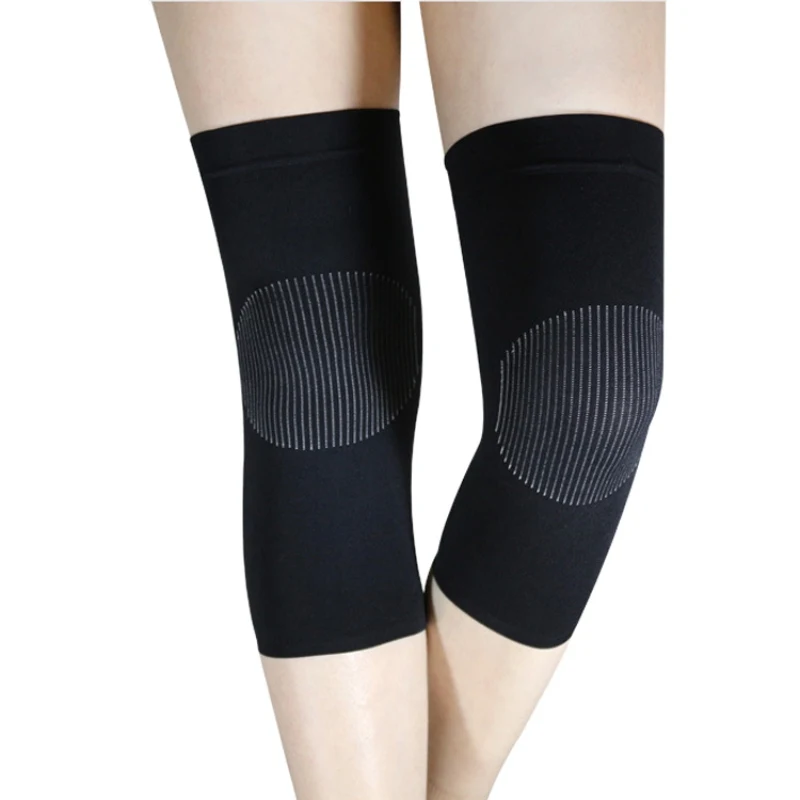 2pcs Women's Warm Knee Kneepad Slim Knee Protector Room/Outdoor Breathable Knee Compression Sleeve Thermal Knee Pads