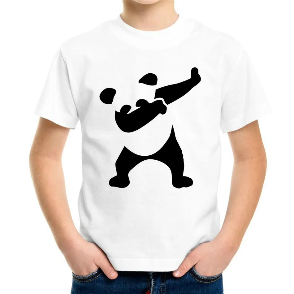 Joyonly 2018 Children Dabbing Unicorn Cartoon T-shirt Boys Girls Animal Colorful Panda Penguin Printed T shirt Kids Baby Clothes