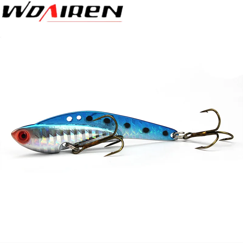 

1Pcs 7.5cm 25g Fishing Lure VIB winter Ice Fishing Hard Bait Minnow Pesca Isca Artificial Bait Crankbait Swimbait Winter Fishing