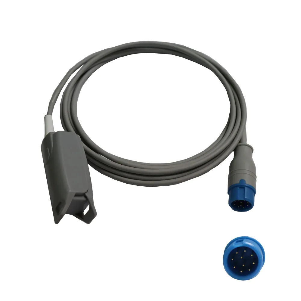 Compatibel Met Biocare PM900 IM8 IM10 IM12 Volwassen Vinger Clip Sensor 10PIN Mannelijke L = 3M