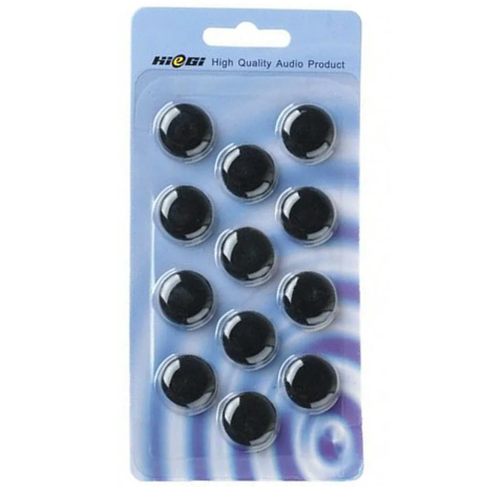 HieGi แผ่นรองหมอนโฟมคุณภาพสูงสำหรับหูฟังหูฟัง (6 คู่) หูฟังเคล็ดลับหูแผ่น