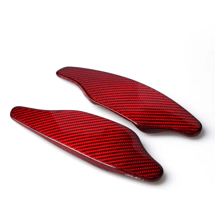 Car Accessories Carbon Fiber Shifter Paddle Steering Wheel Extension Shift For Audi S3 S6 S8 SQ5 RS5 RS7 R8 2014 2015 Car Cover
