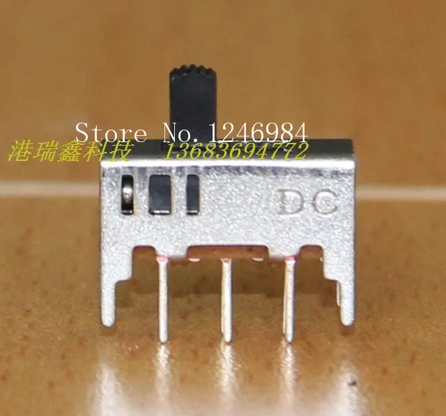 

[SA]Small electronic switch toggle vertical sliding switch DC DC dual power switch SS-23D01--200pcs/lot