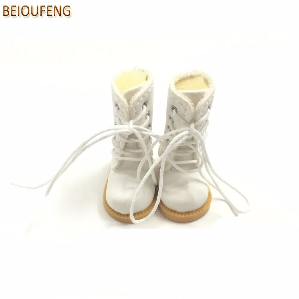 

BEIOUFENG 3,8 см мини-кукольная обувь для игрушки куклы Блайт, ботинки для куклы 1/8 BJD, кроссовки для куклы Azone, милая обувь, тапочки