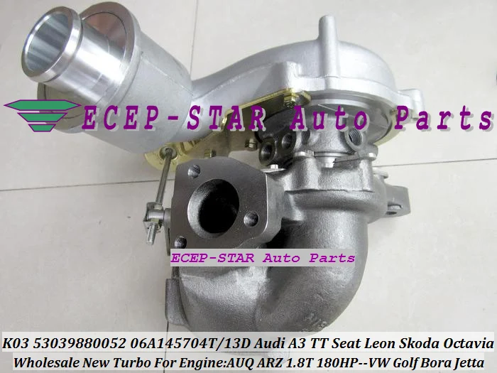 K03 53039880052 53039700094 06A145713D 06A145713F Turbo For Beetle Bora POLO Jetta AWP AUM AWU AWV BKF BNU APP ARY AJQ BBU 1.8T