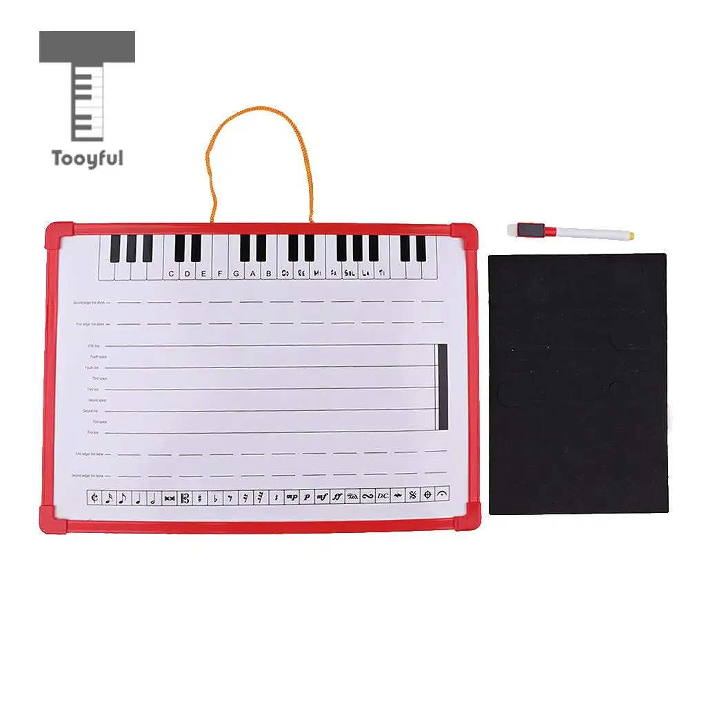 Music Notation Whiteboard   Erase Board with Music Staff  for  Teaching