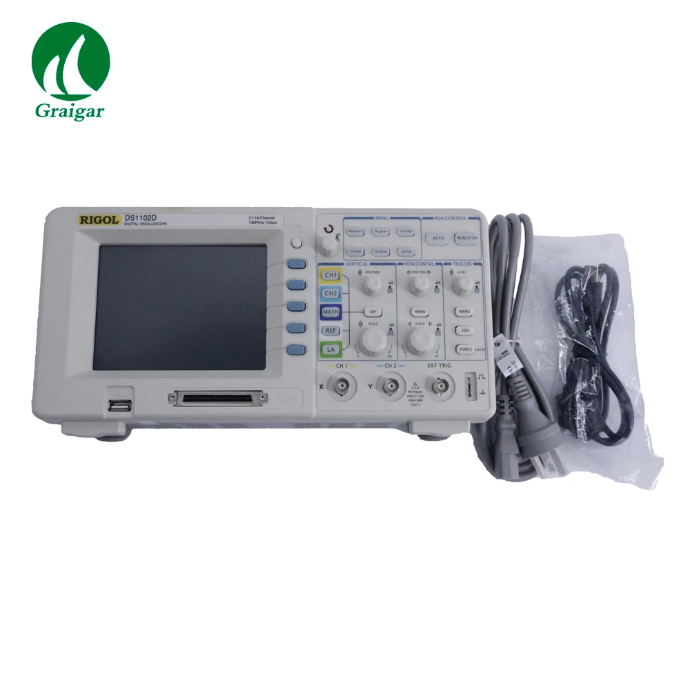 DS1102D Max. 샘플링 속도 1GSa/s (아날로그),200MSa/s(LA)