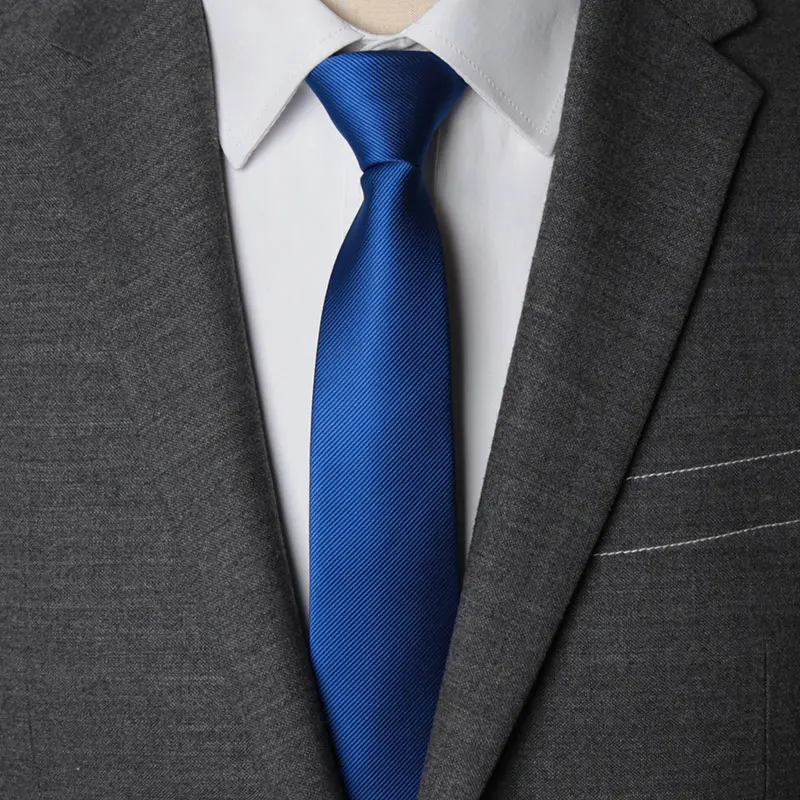 Männer Krawatte Reißverschluss Faule Krawatte Fashion Solid 6 cm Krawatten Business für Mann Gravatas Taschentuch Bowtie Herren Hochzeit Hemd Zubehör