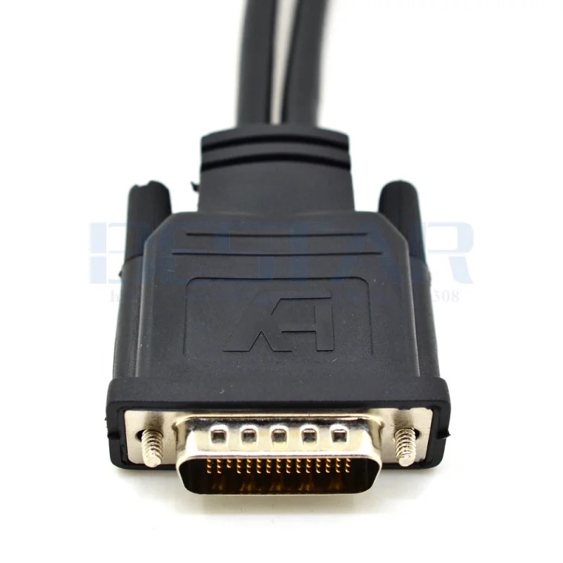 DMS-59 Pin Male to Dual VGA Female Y Splitter Video Card Adapter Cable