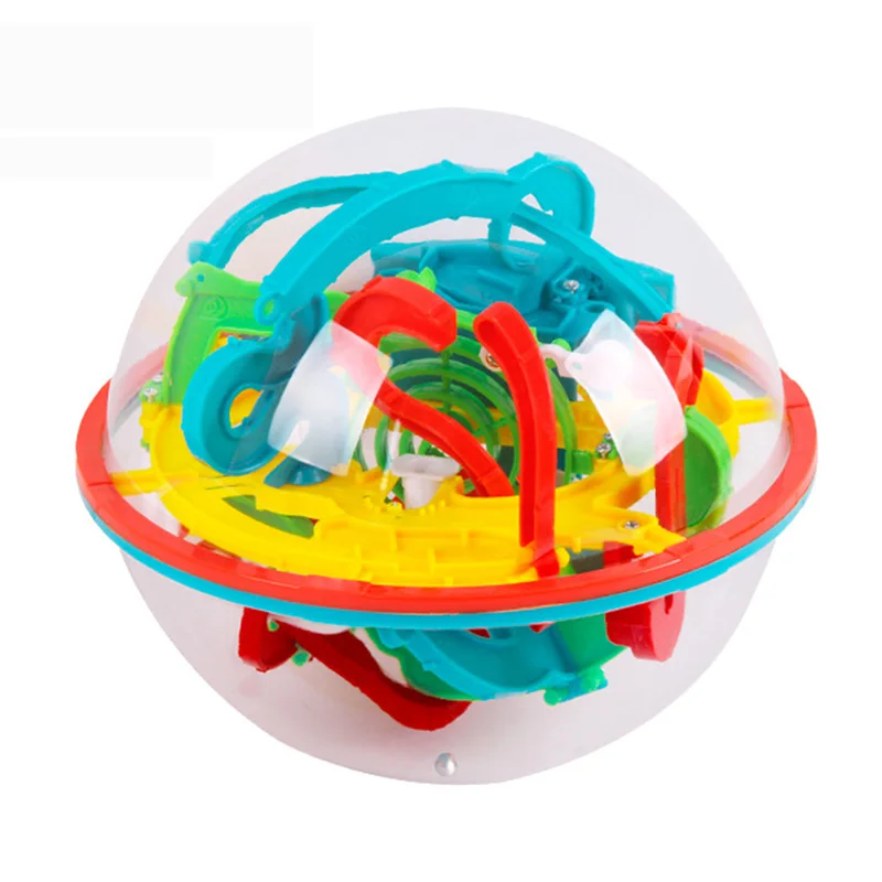 

3D Ball Maze Puzzle Labyrinth Magic Intellect Maze Ball Perplexus Ball Games Children Educational Toys For Kids 118 Steps 16cm