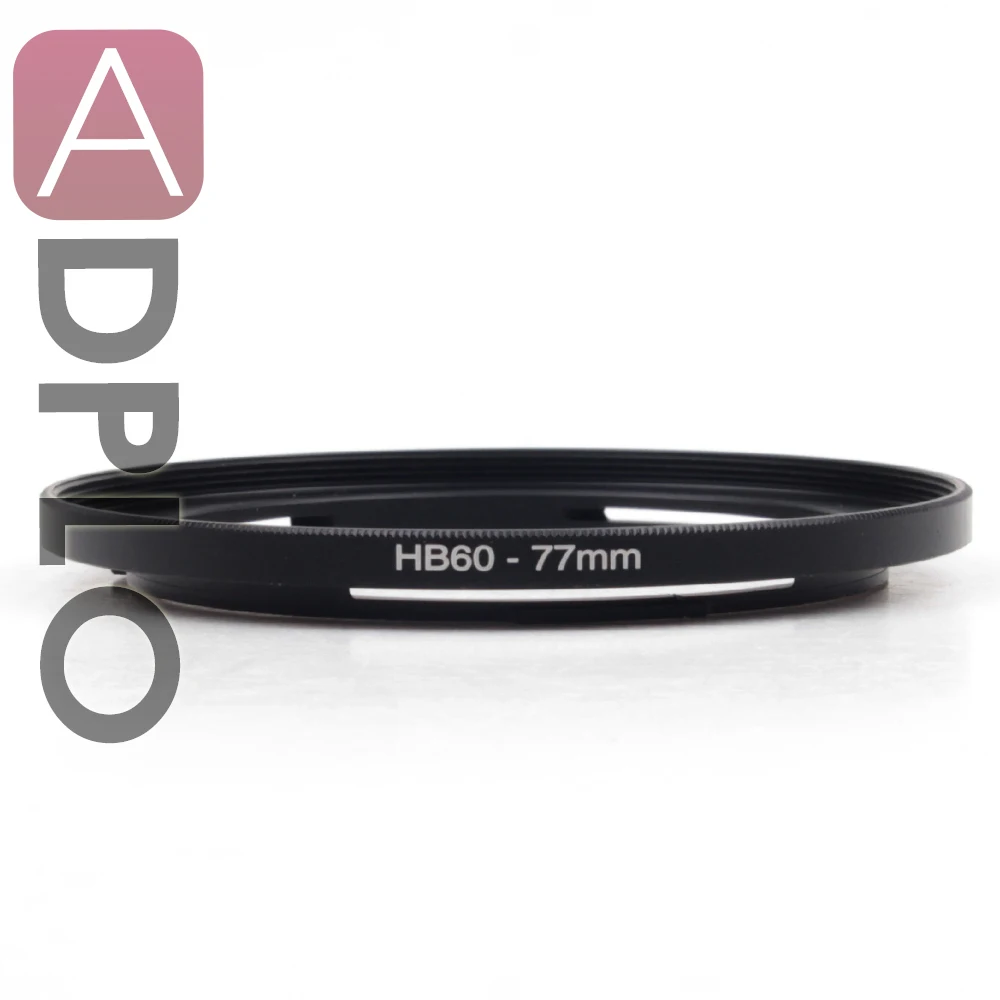 HB60-72mm/HB60-77mm/HB60-82mm المعادن محول دعوى للحصول على هاسيلبلاد خليج حربة 60 عدسة إلى 72 77 82 مللي متر مرشحات اغطية عدسة محولات