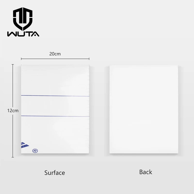 WUTA 20x12cm High Quality PVC White Cutting Board Rubber Mallet Mat Leather Craft Tools For Cutting Punching Stamp 2Type Choose