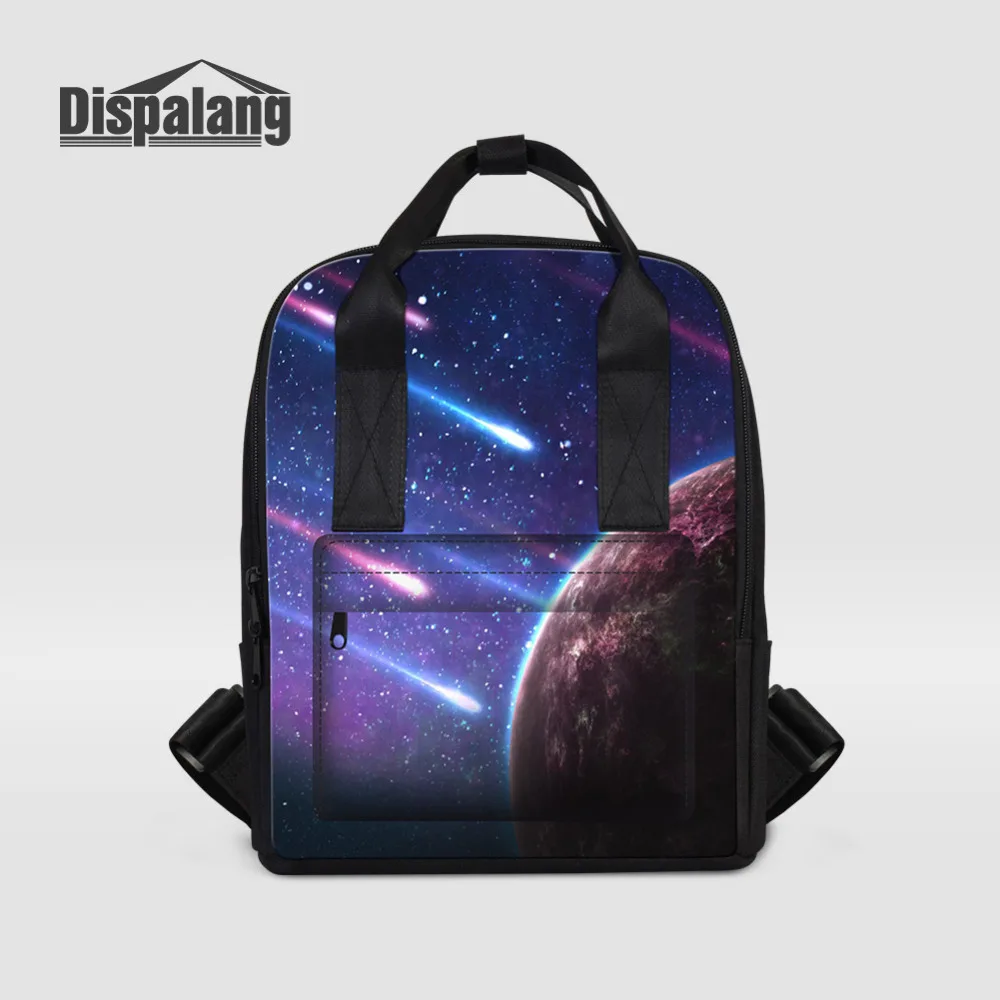 

Dispalang Preppy Style School Bag for Girls Teenager Universe Space Galaxy Star Women Backpack Leisure Ladies Travel Rucksacks