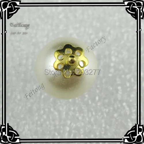 Pengiriman gratis! 80 pcs/lot 1.2 CM diameter mutiara plastik manik-manik mutiara fashion aksesori