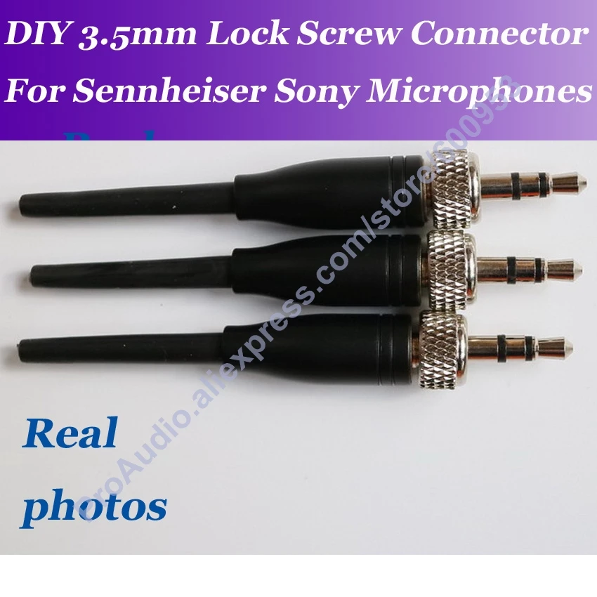 3pcs DIY 3.5mm 1/8