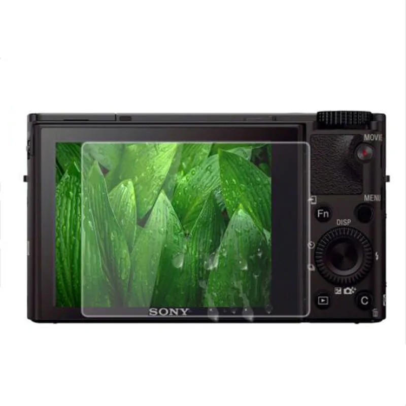Película protectora de pantalla de vidrio templado para Sony RX1/RX1R/RX100 M6 M5 M4 M3 RX100M3 RX100M4 RX100M5/RX10 Mark II III IV V VI RX10M3