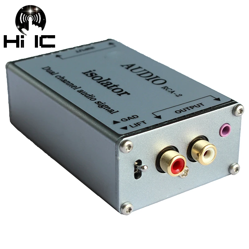 Двухканальный изолятор аудиосигнала Трансформаторы Изолирующий трансформатор аудиофильтра Устраняет шум акустического тока