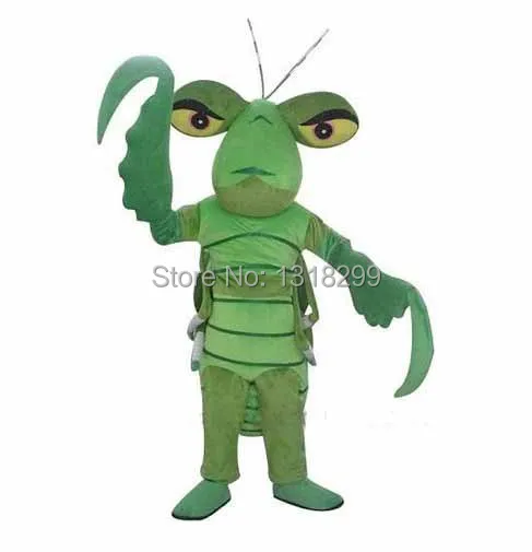 

mascot Green Mantis mascot costume fancy dress custom fancy costume cosplay theme mascotte carnival costume