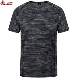 Simple creative design quick dry big&Tall 6XL 7XL 8XL T Shirts Men's GYM Jogging Sports Summer Style Short Sleeve Men t-shirt