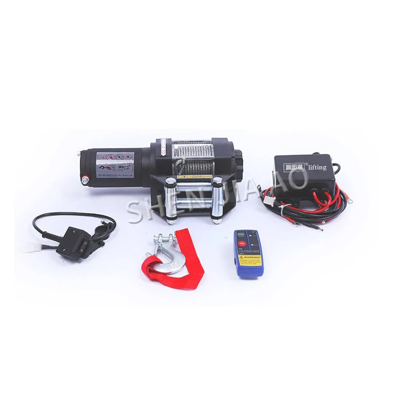 

P2000-1 Self-rescue Electric Winch 2000 lbs 12 Volt Electric Winch Off-road Vehicle Electric Winch Hoist Factory Direct Sales