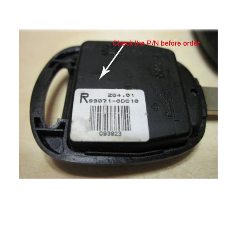 

Усовершенствованный выкидной ключ-пульт KEYECU для Toyota Yaris, Avensis, Corolla, Carina, 2/3 кнопки, 433.92 МГц, чип ID4D66, артикул: 89071-0D030