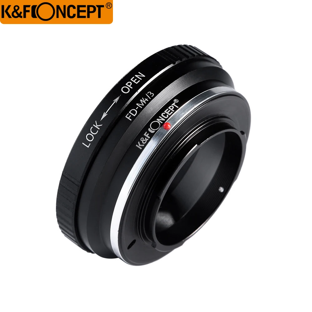 K&F CONCEPT Lens Mount Adapter Ring for Canon FD Lens to M4/3 Camera Body for Olympus PEN E-P1 P2 for Panasonic Lumix GF1 GF2