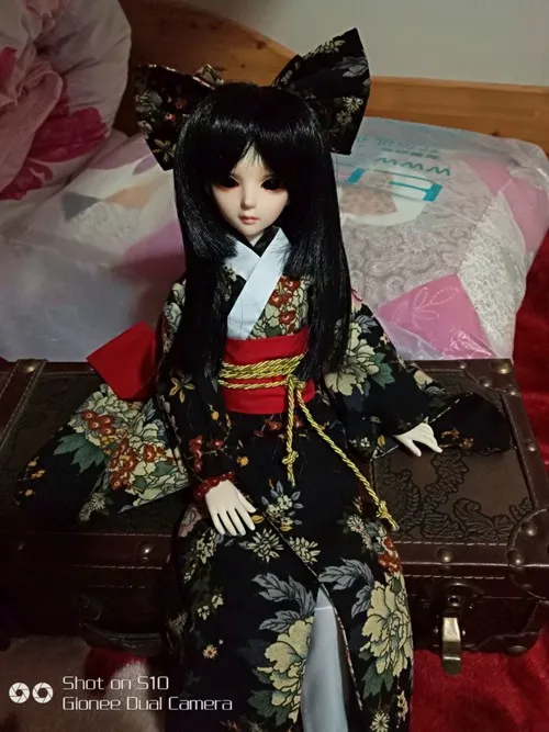 1/4 1/3 scale BJD Japanese kimono for BJD/SD clothing doll accessories,Not included doll,shoes,wig,and other accessories 18D1226