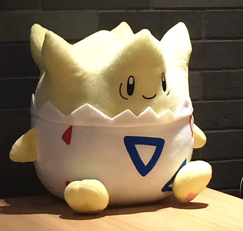 Pokemon darmowa wysyłka 33CM Togepi zabawki hobby lalki wypchane zabawki wypchane zwierzęta pluszowe wypełnione pluszowe zwierzęta dla dzieci