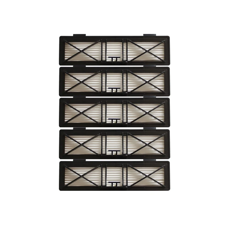5 pieces/lot Robot Cleaner HEPA Filter for Neato BotVac D70 70E 75 80 85 Robotic Vacuum Cleaner Parts Accessories