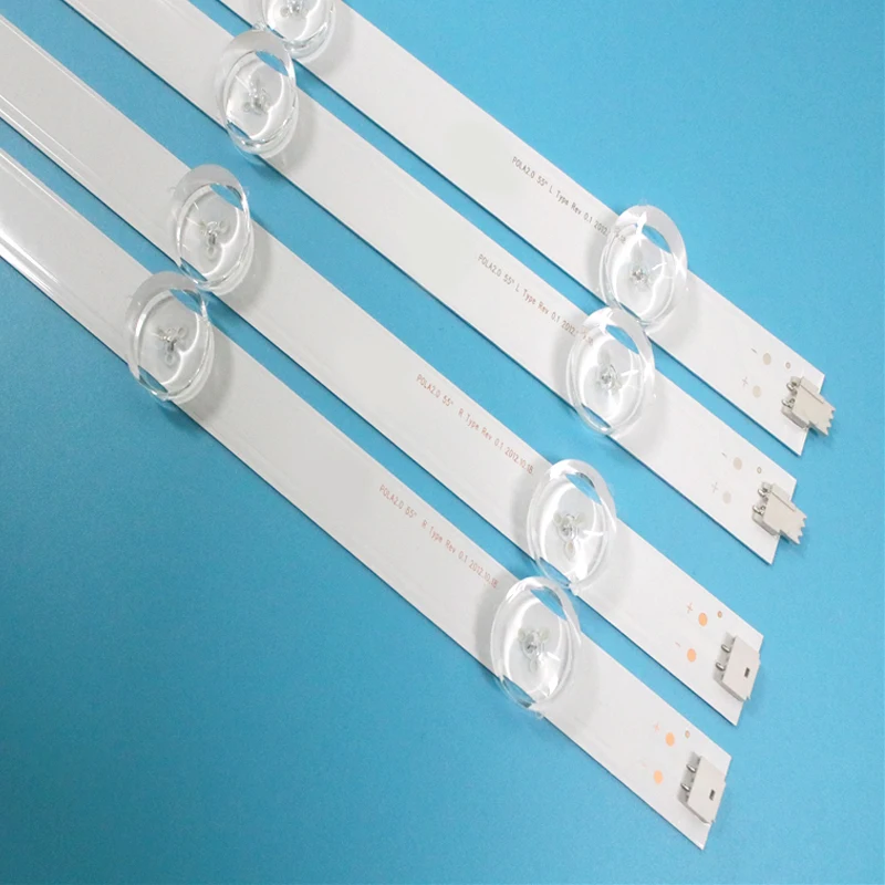 14 Pcs Led Backlight Strip Voor Lg 55LN5400 55LA6200 55LN6200 55LA6130 55LN5700 Innotek POLA2.0 55 Pola 2.0 R L 55LA6205 55LA6210