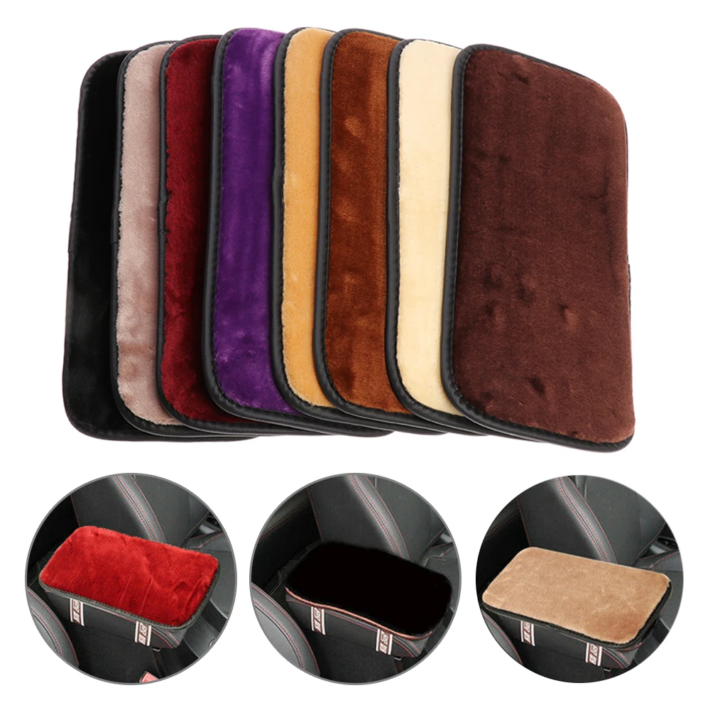 Hot sale Durable Wear Mat Car Armrest Box Armrest Pad Cushion Cover Pad Cover Center Console Box For Car Auto SUV