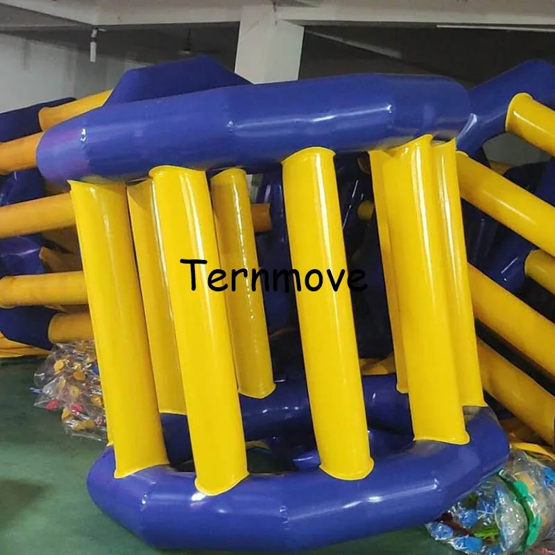 inflatable water roller human hamster wheel ,high quality inflatable water wheel for pool& bobo playground