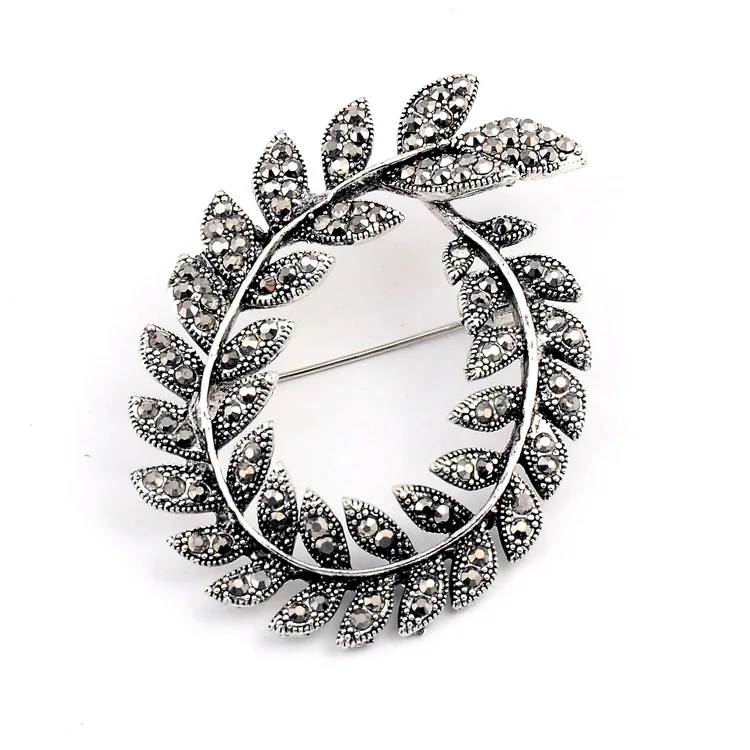 Fashion Retro Alloy Big Brooch Bow Pin Temperament Versatile Clothing For Women Jewelry Hot Sale