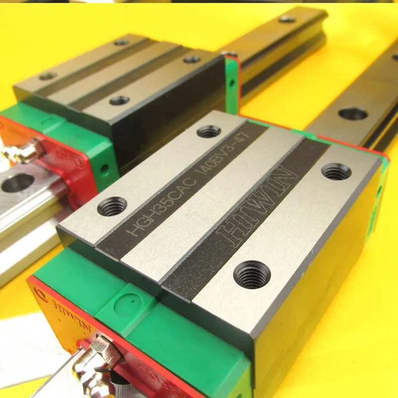 New HIWIN HGR15 Linear Guide Rail 300mm With 2Pcs Of Linear Block Carriage HGH15CA HGH15 CNC Parts