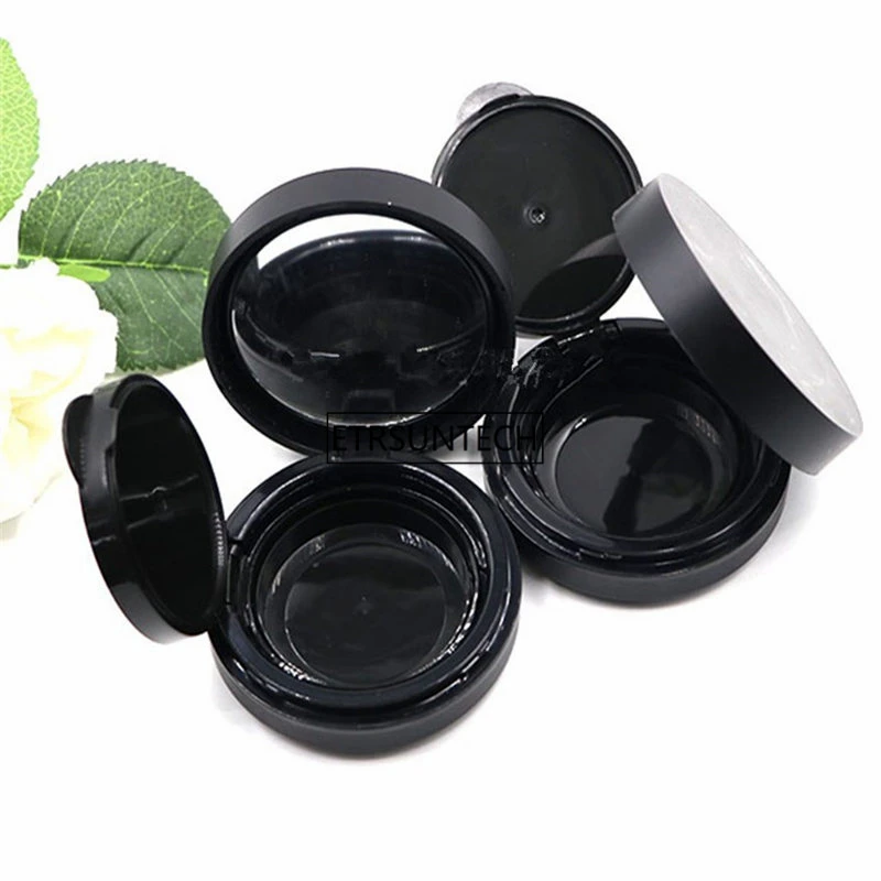 50pcs 15g Empty DIY Air Cushion Puff Box BB Cream Container Dressing Case with Mirror F2354