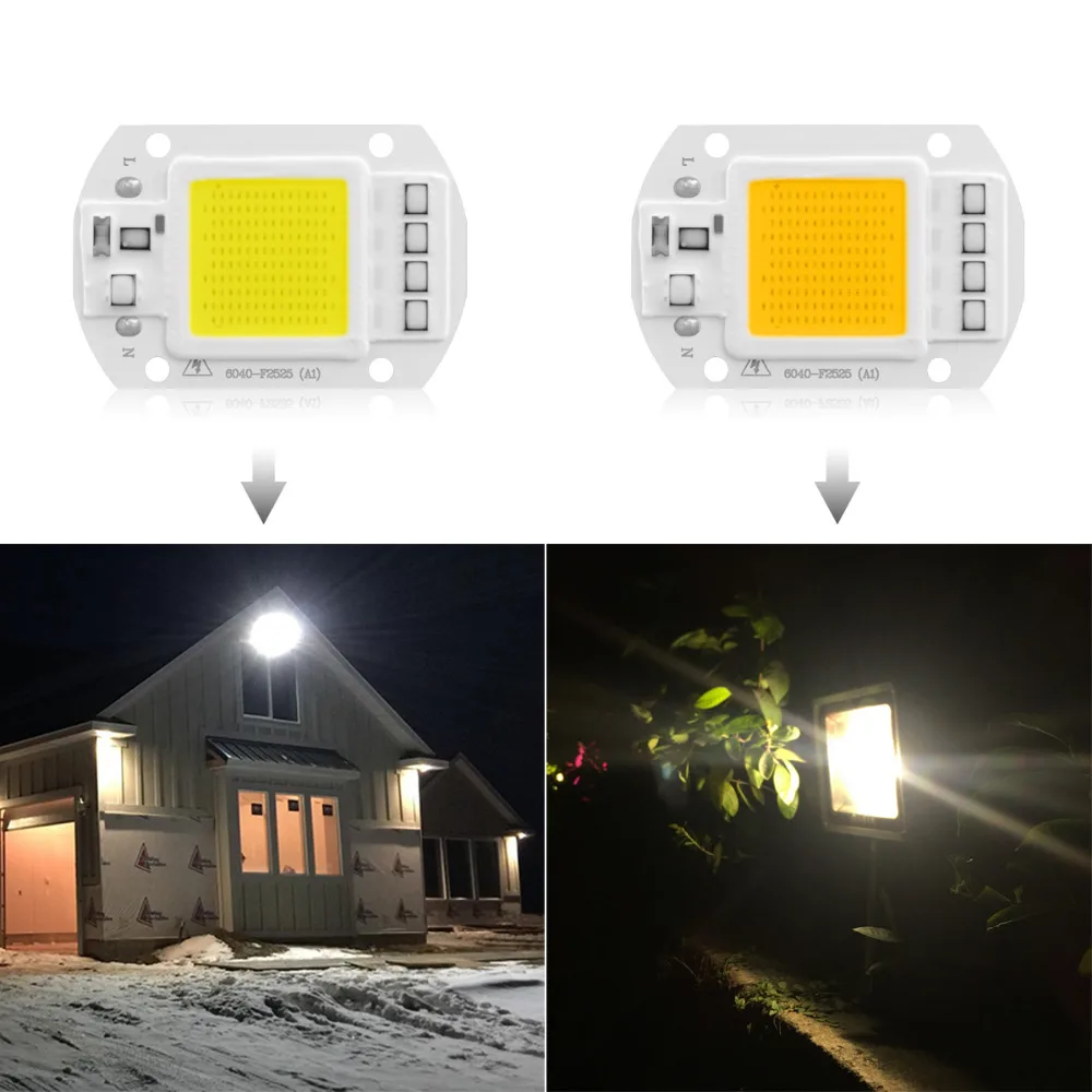 LED Grow COB Chip Phyto Lamp Full Spectrum AC220V 110V 10W 20W 30W 50W For Indoor Plant Seedling Grow and Flower Growth Fitolamp