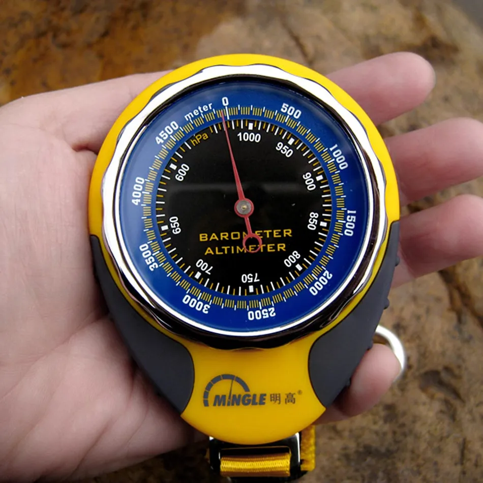 Imagem -04 - Mini Compass Kit Digital Altímetro Termômetro Barômetro Outdoor Equipamentos de Camping Caminhadas Escalada em 1
