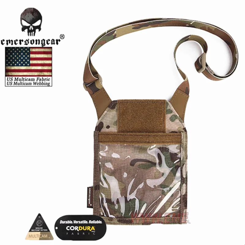 Vertical ID Card Credit Card Tactical Holder Two in One with Adjustable & Removable Lanyard  holder Pouch