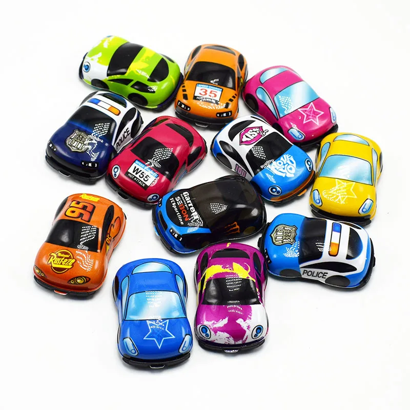 5PCS/LOT for PVC Car Toys Car Children Racing Car Baby Mini Cars Figure Kids Toys For Children Boy Gifts