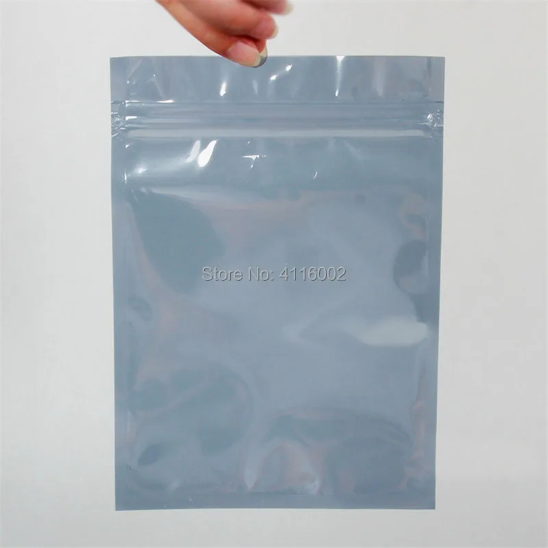 1500pcs 6*9cm Anti Static Shielding Storage Bag ESD Anti-Static Pack Bag Zipper Top Self Seal Antistatic Packaging Bag