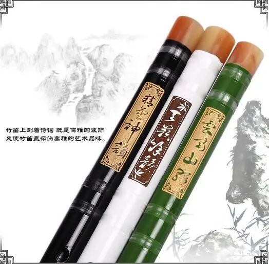 Chinese Bamboo Flute Professional Transverse Bambu Flauta Woodwind Musical Instrument Dizi 3 Color Good Voice panflute