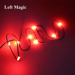 1 Pcs Flahing Appearing Light Up String Magic Tricks Lights Up String Magic Props Close Up Stage Magic Mentalism Comedy Classic