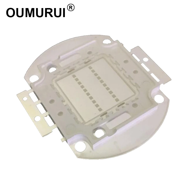 

5pcs 20w/30w/50w/100w UV LED COB Chip lamp fishing manicuring purple floodlight 400-410nm EPILEDS 45mil Free shipping