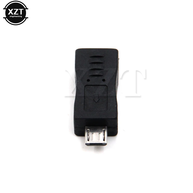 새로운 범용 마이크로 USB 남성-미니 USB 여성 B 유형 충전기 어댑터, 커넥터 변환기, 1 개